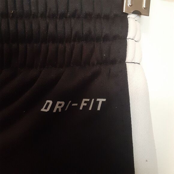 Nike Pants Medium Adult Black Dri Fit Athletic Straight Leg Swoosh Mens M - Picture 6 of 9